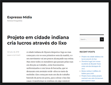 Tablet Screenshot of expressomidia.com.br